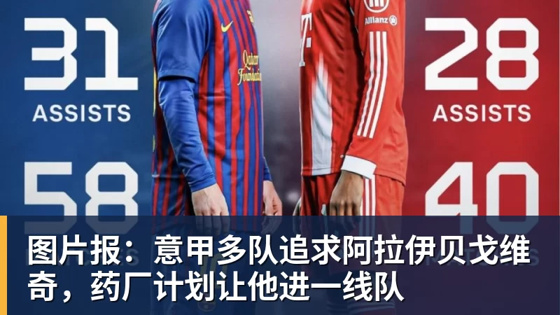 图片报：意甲多队追求阿拉伊贝戈维奇，药厂计划让他进一线队